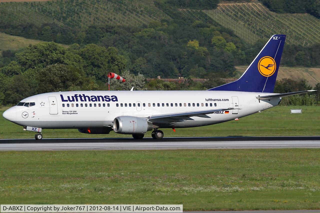 D-ABXZ, 1990 Boeing 737-330 C/N 24564, Lufthansa