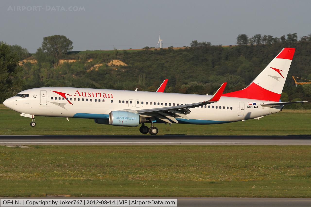 OE-LNJ, 1998 Boeing 737-8Z9 C/N 28177, Austrian Airlines