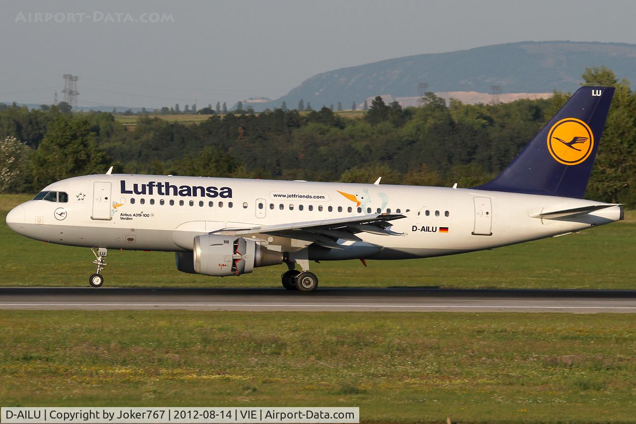 D-AILU, 1997 Airbus A319-114 C/N 744, Lufthansa