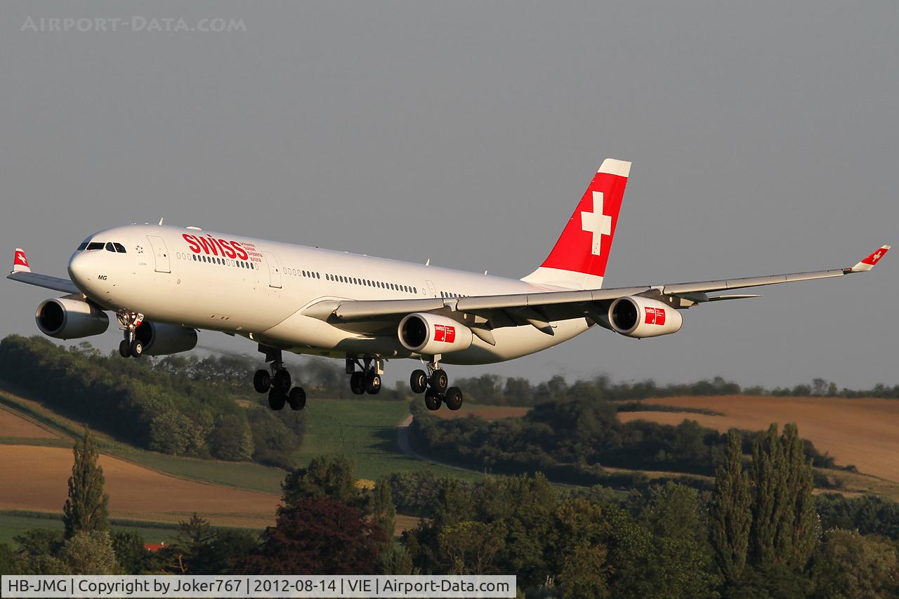 HB-JMG, 2003 Airbus A340-313 C/N 562, Swiss
