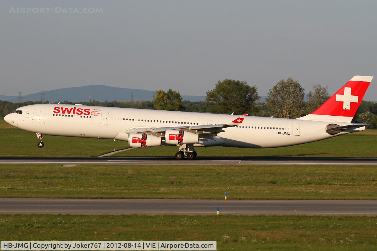 HB-JMG, 2003 Airbus A340-313 C/N 562, Swiss