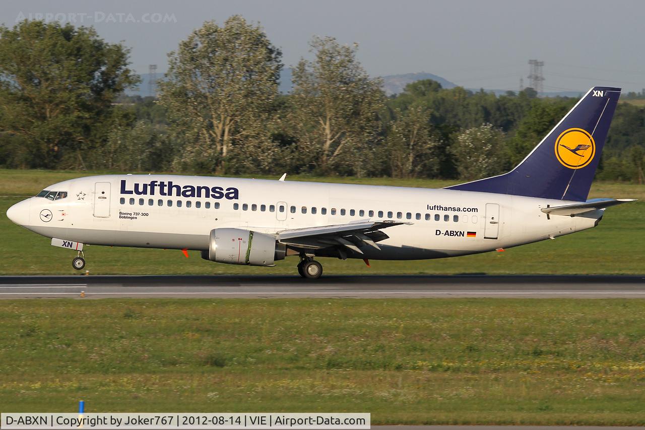D-ABXN, 1987 Boeing 737-330 C/N 23872, Lufthansa