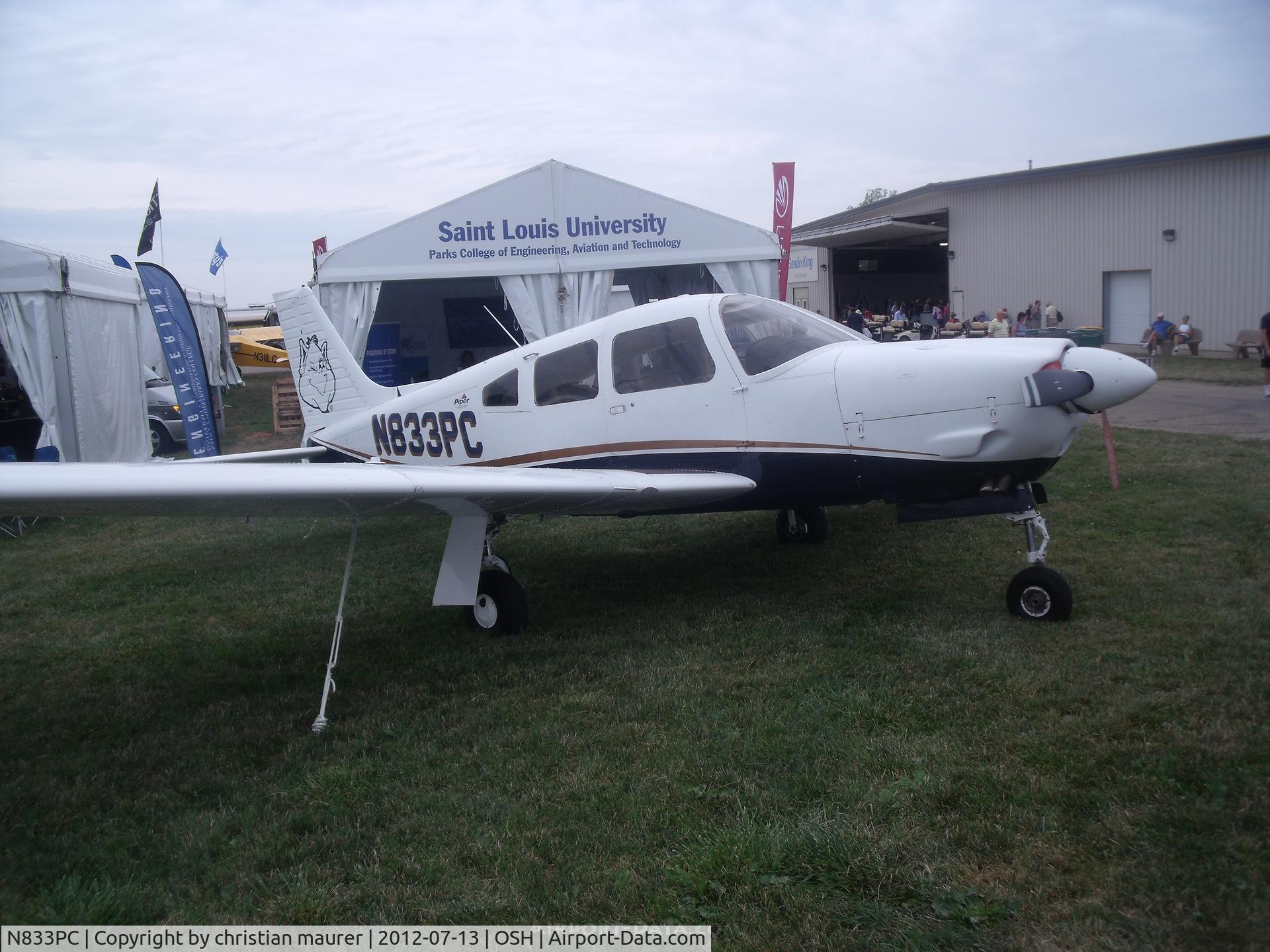 N833PC, 2006 Piper PA-28R-201 Cherokee Arrow III C/N 2844128, piper arrow