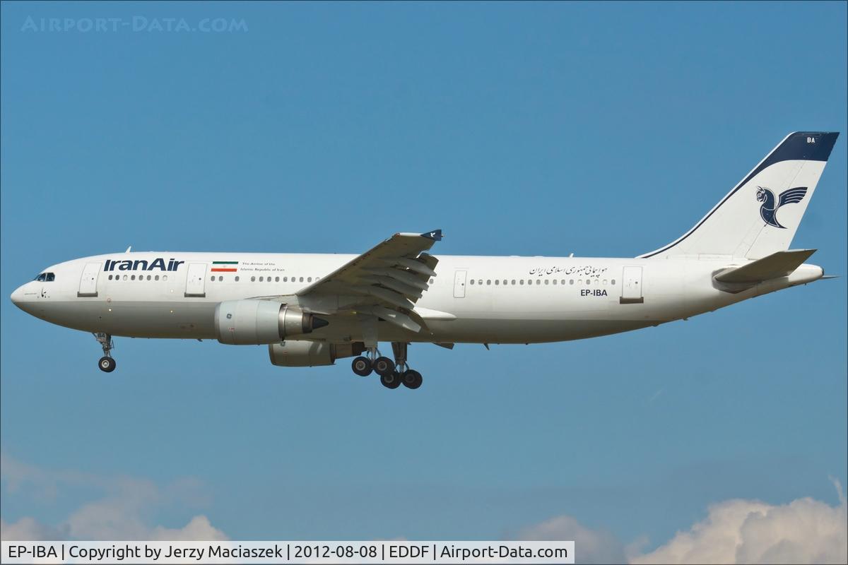 EP-IBA, 1993 Airbus A300B4-605R C/N 723, Airbus A300B4-605R