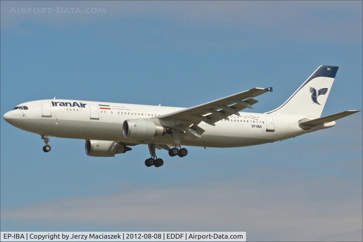 EP-IBA, 1993 Airbus A300B4-605R C/N 723, Airbus A300B4-605R