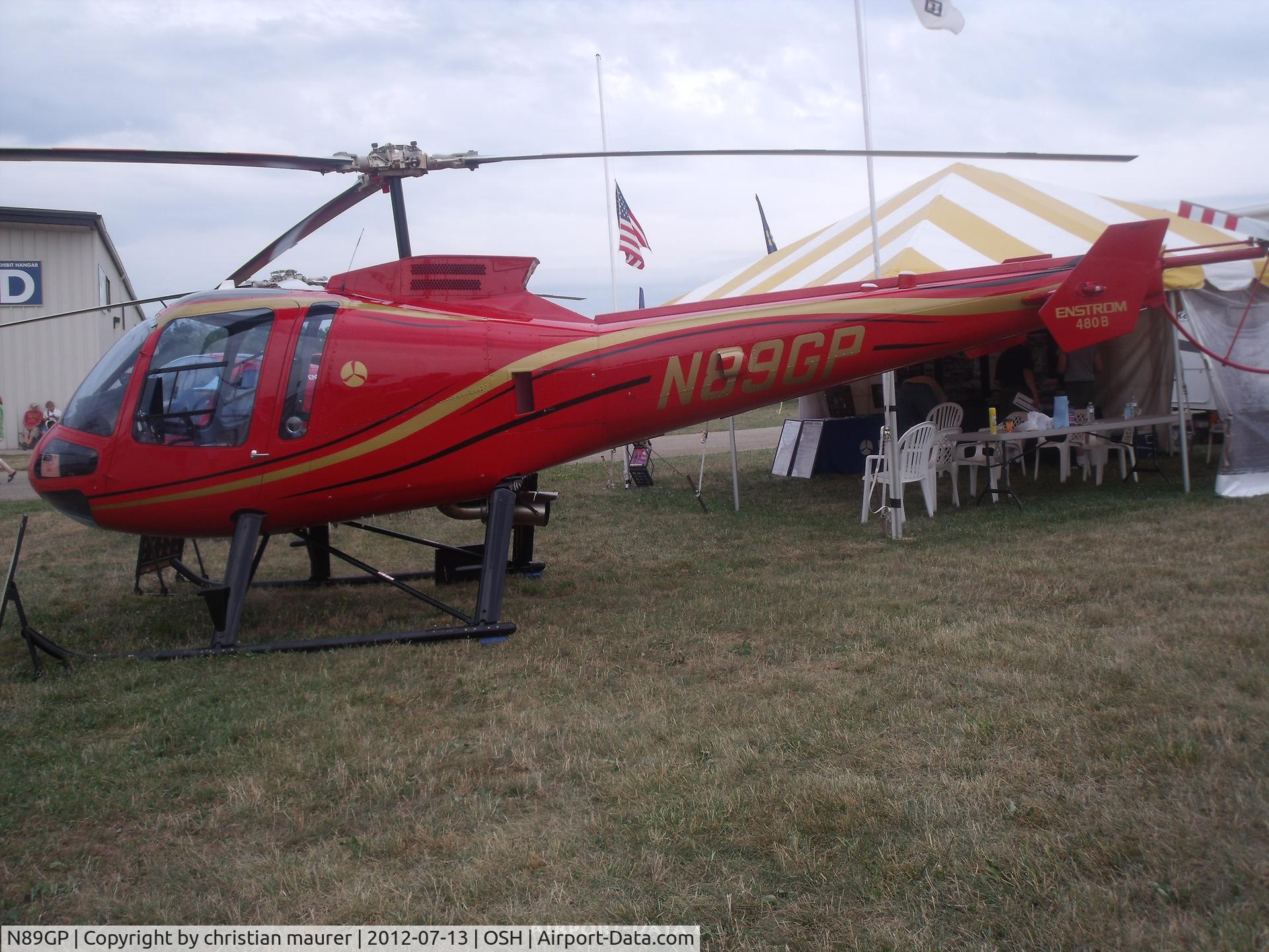 N89GP, 2007 Enstrom 480B C/N 5105, helicopter