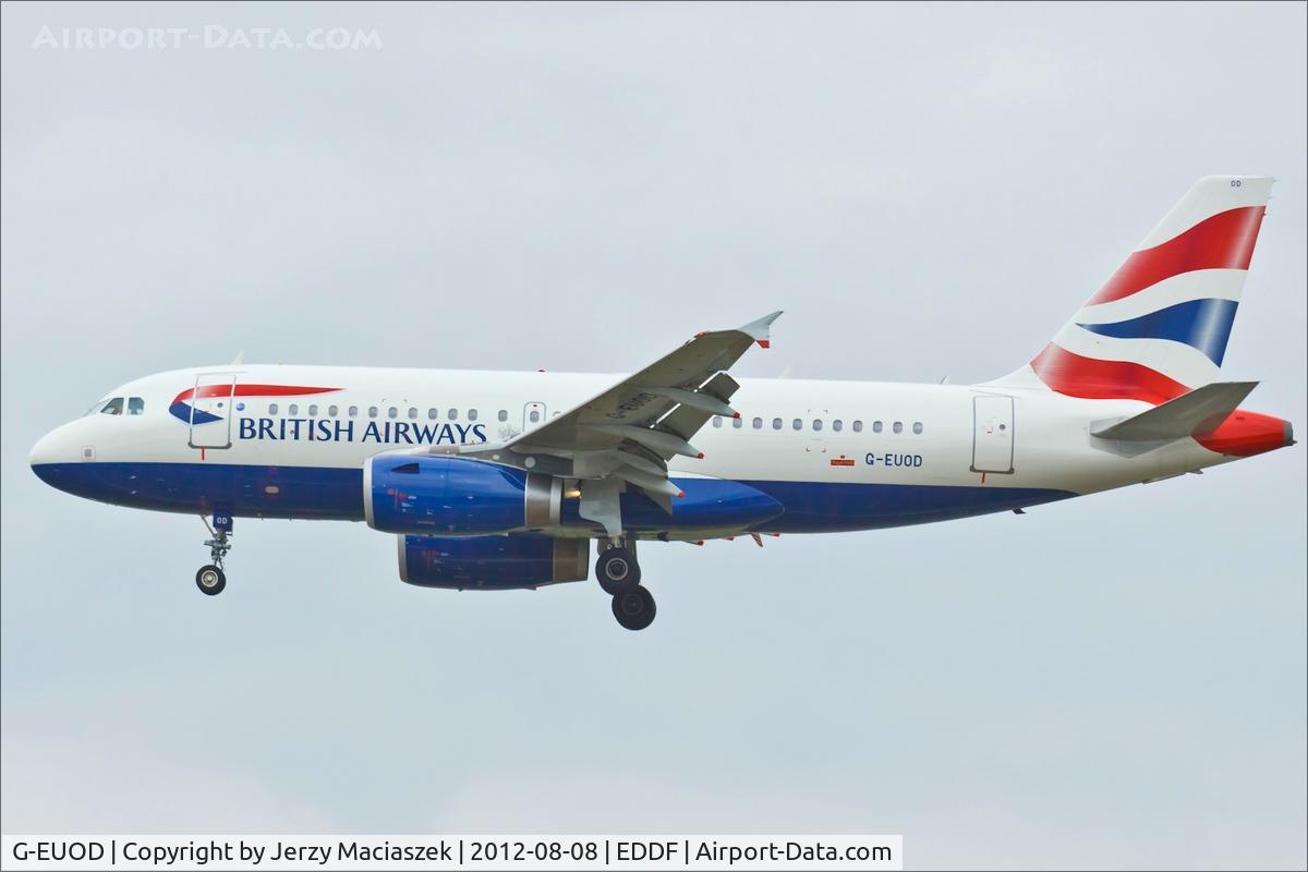 G-EUOD, 2001 Airbus A319-131 C/N 1558, Airbus A319-131,