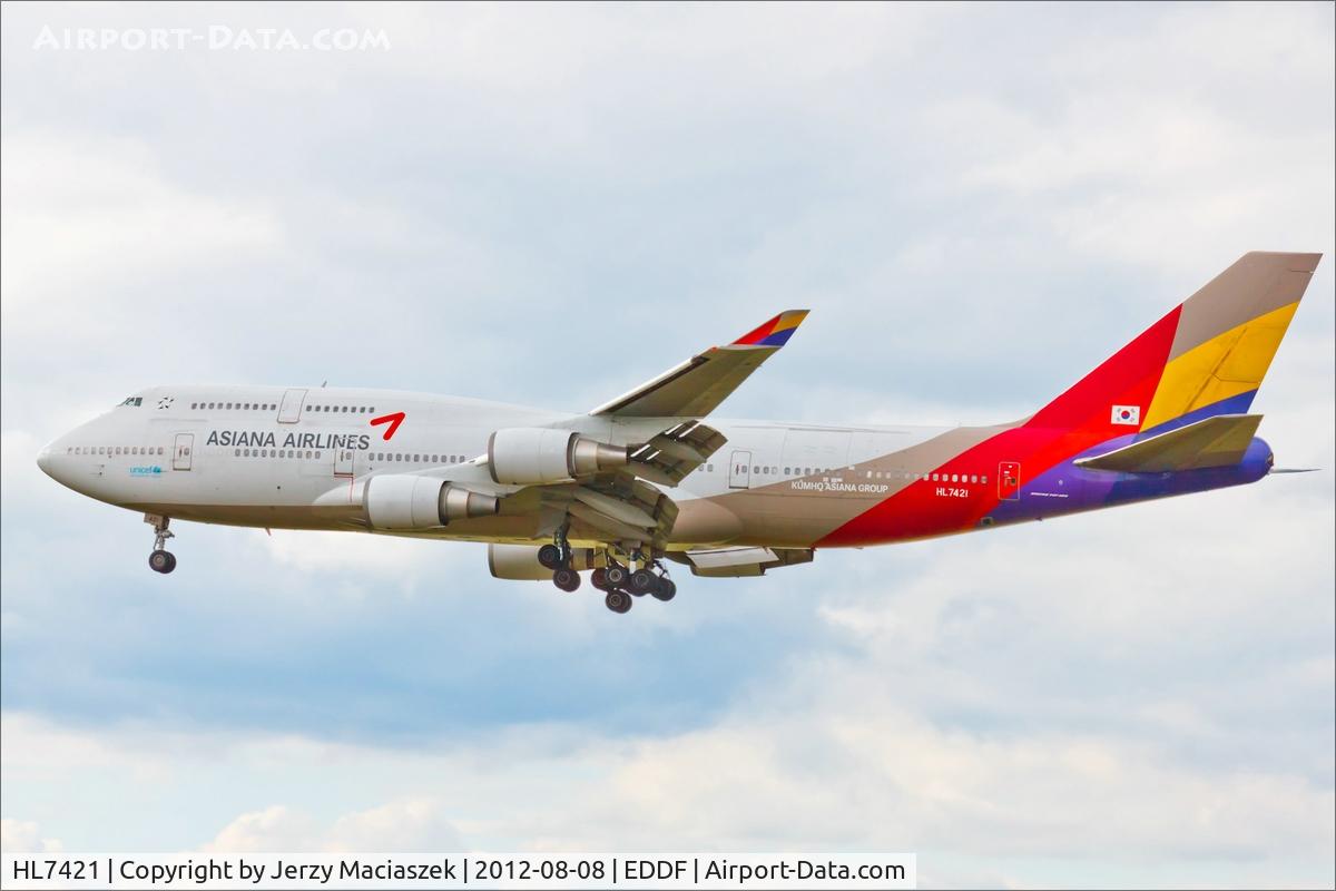 HL7421, 1996 Boeing 747-48EM C/N 25784, Boeing 747-48E