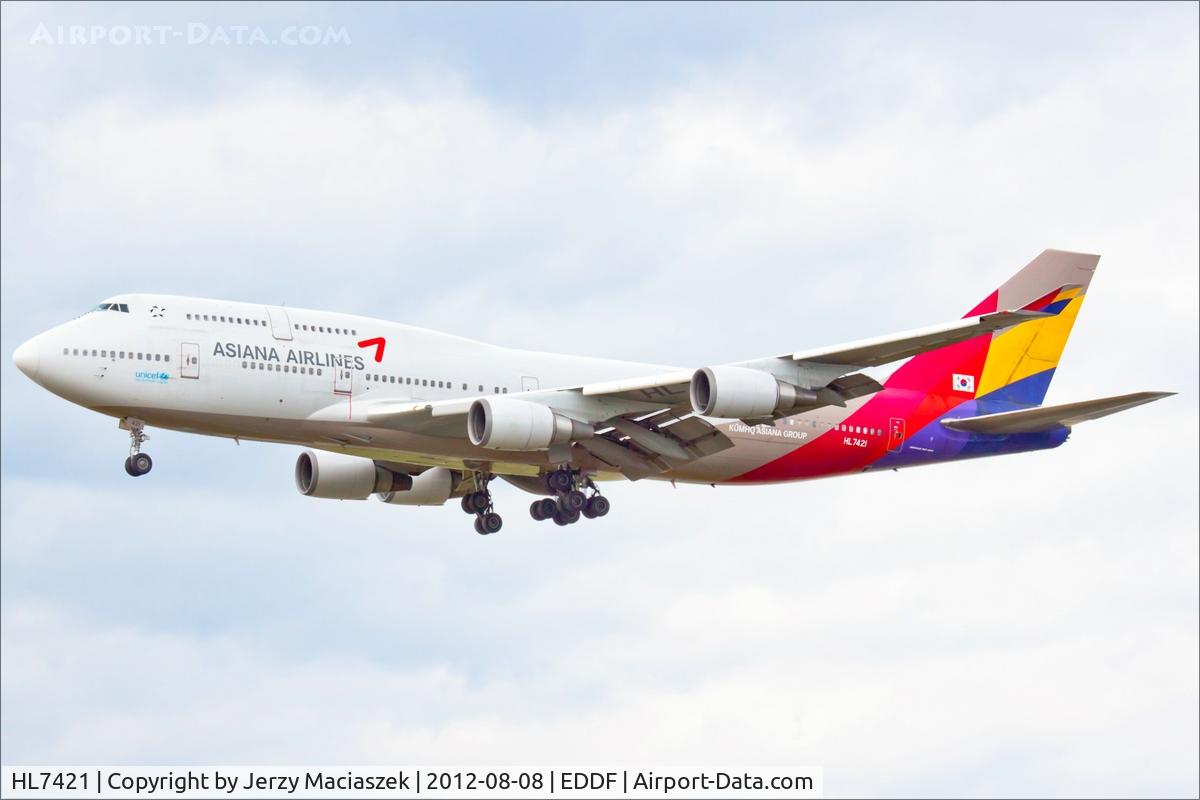 HL7421, 1996 Boeing 747-48EM C/N 25784, Boeing 747-48E
