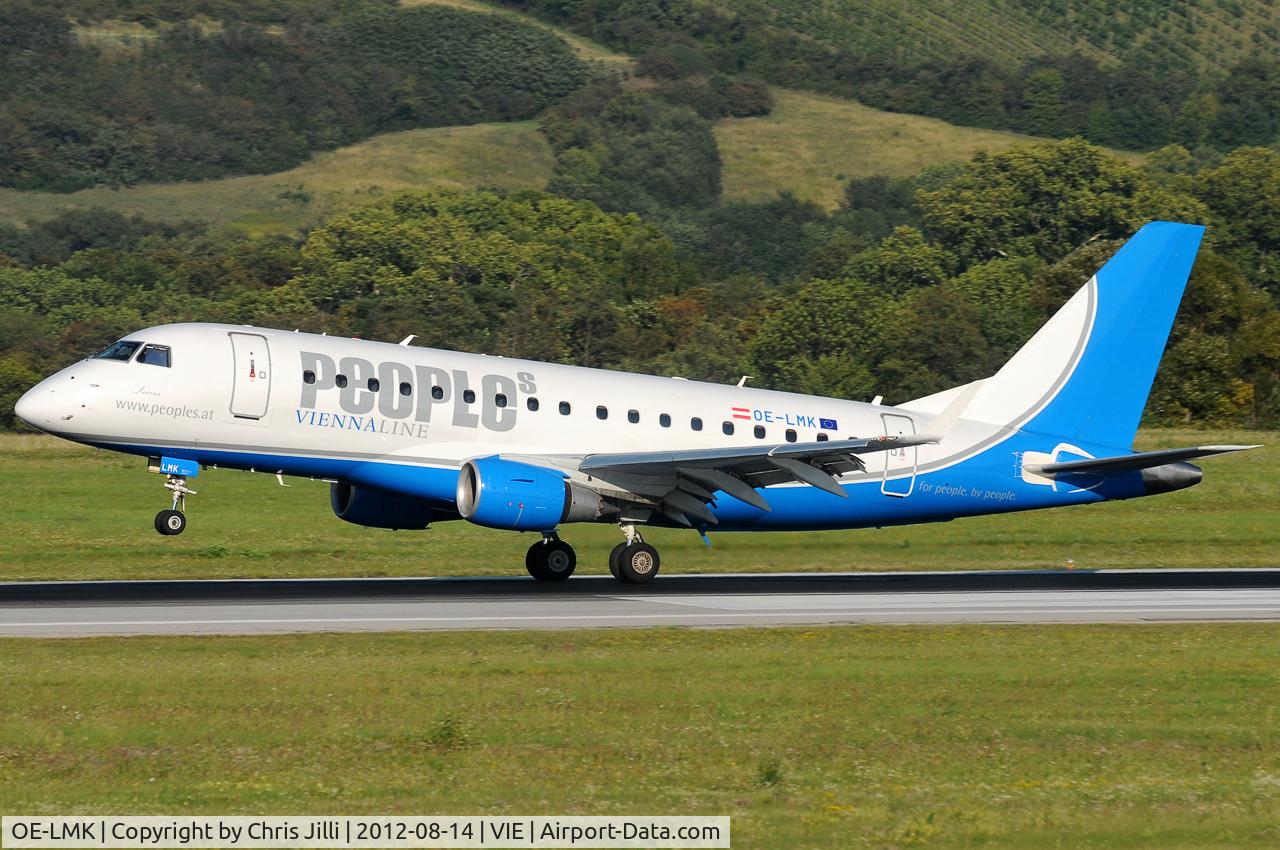 OE-LMK, 2006 Embraer 170LR (ERJ-170-100LR) C/N 17000150, People's Vienna Line