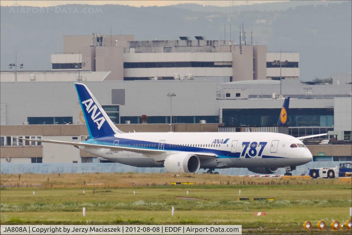 JA808A, 2012 Boeing 787-8 Dreamliner C/N 34490, Boeing 787-881,