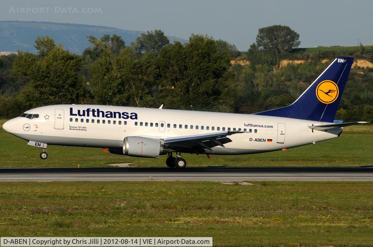 D-ABEN, 1991 Boeing 737-330 C/N 26428, Lufthansa