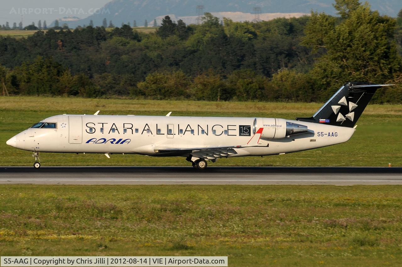 S5-AAG, 2000 Canadair CRJ-200LR (CL-600-2B19) C/N 7384, Adria Airways