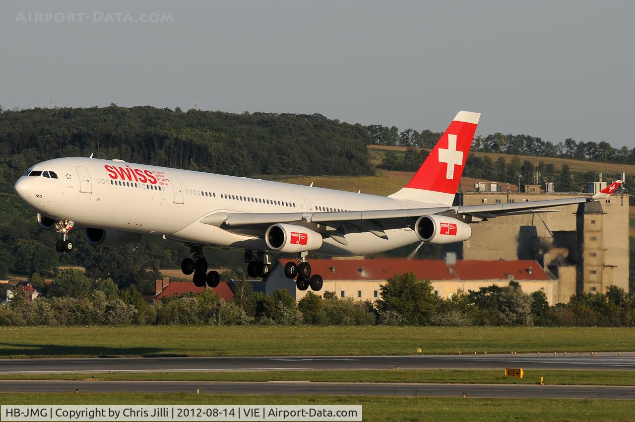 HB-JMG, 2003 Airbus A340-313 C/N 562, Swiss