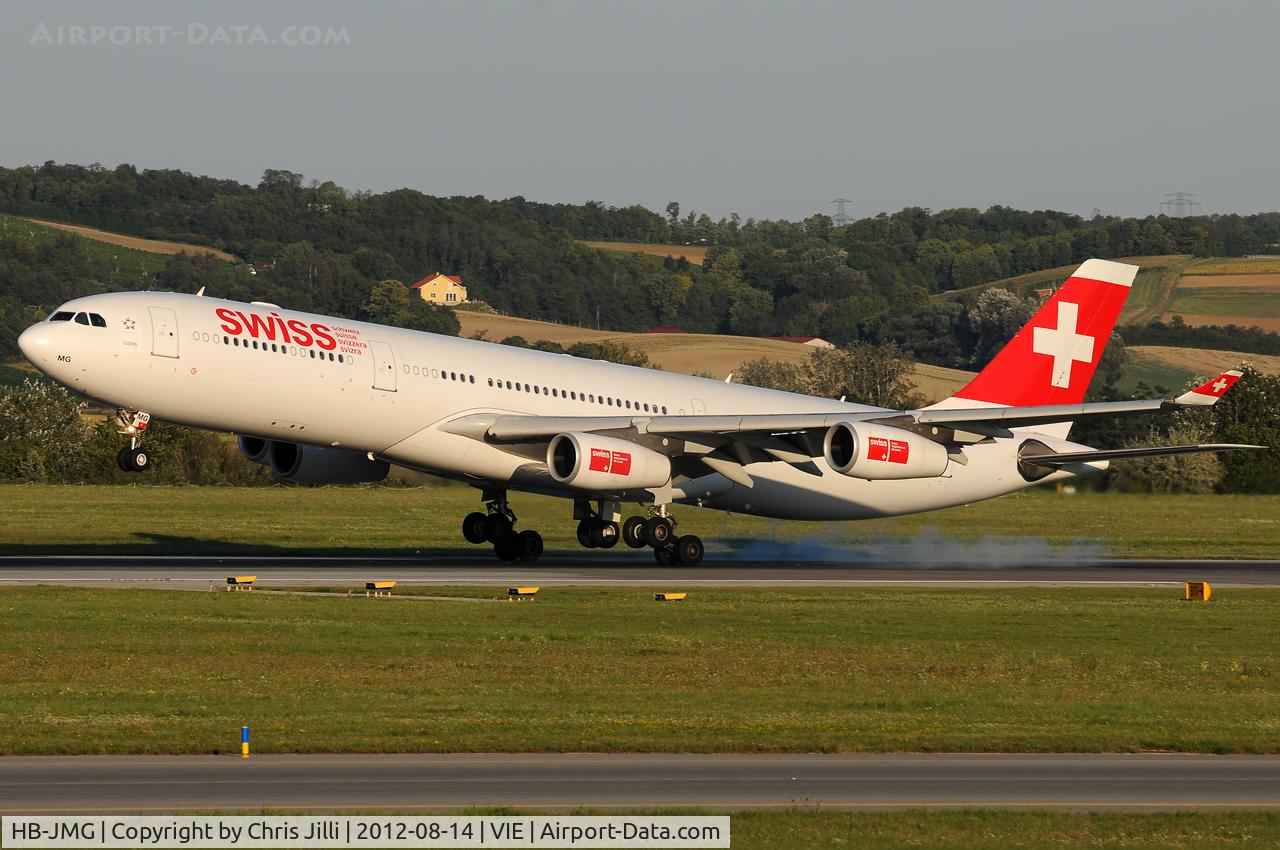 HB-JMG, 2003 Airbus A340-313 C/N 562, Swiss