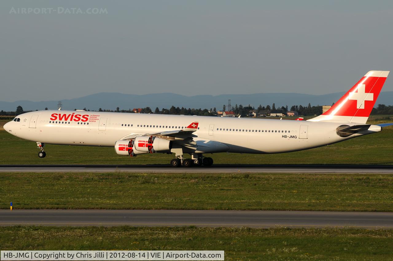 HB-JMG, 2003 Airbus A340-313 C/N 562, Swiss