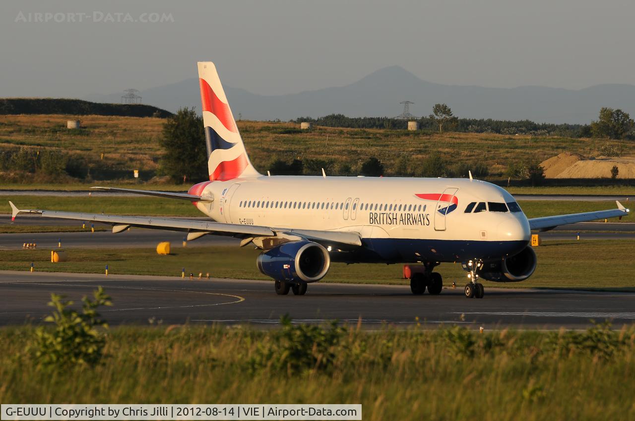 G-EUUU, 2008 Airbus A320-232 C/N 3351, British Airways