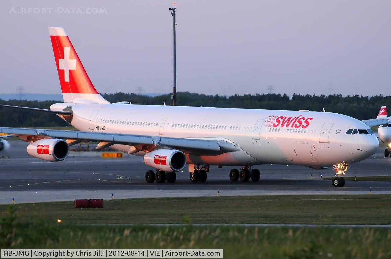 HB-JMG, 2003 Airbus A340-313 C/N 562, Swiss