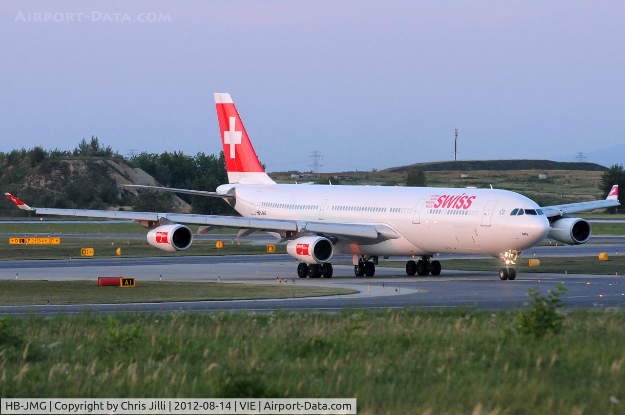 HB-JMG, 2003 Airbus A340-313 C/N 562, Swiss