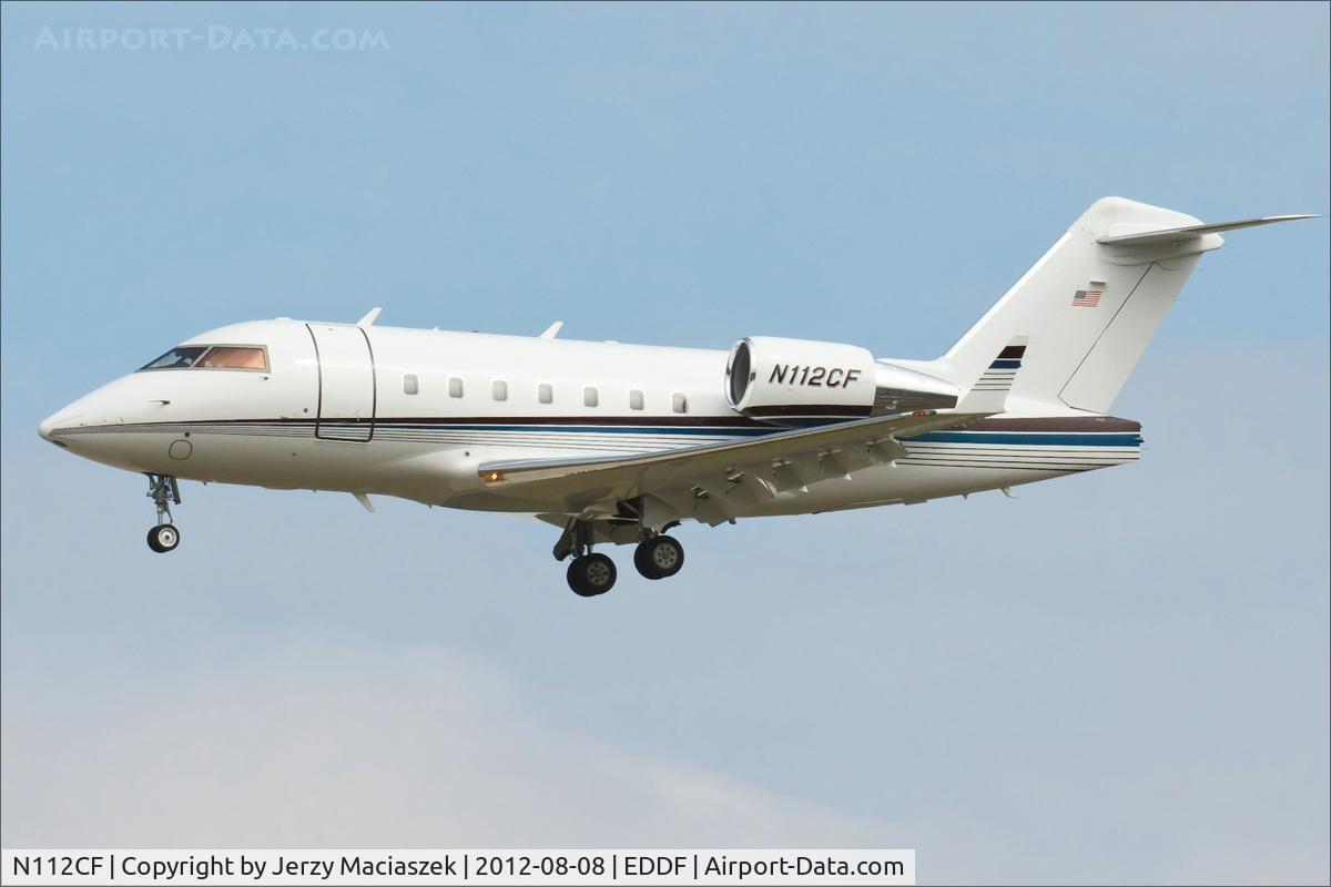 N112CF, 2001 Bombardier Challenger 604 (CL-600-2B16) C/N 5509, Bombardier CL-600-