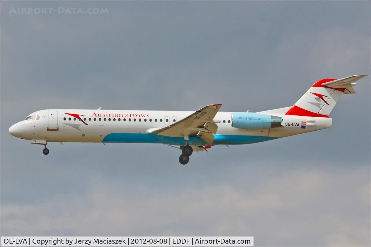 OE-LVA, 1994 Fokker 100 (F-28-0100) C/N 11490, Fokker 100