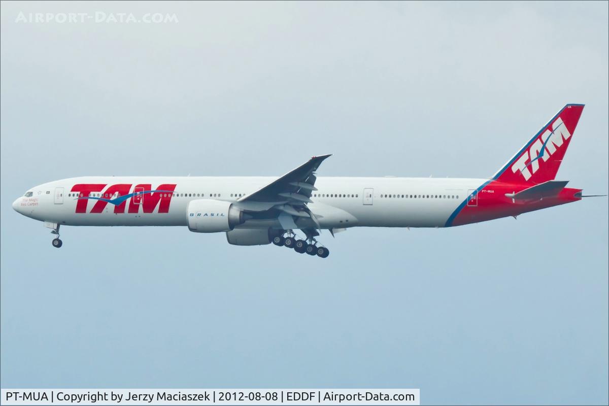PT-MUA, 2008 Boeing 777-32W/ER C/N 37664, Boeing 777-32WER
