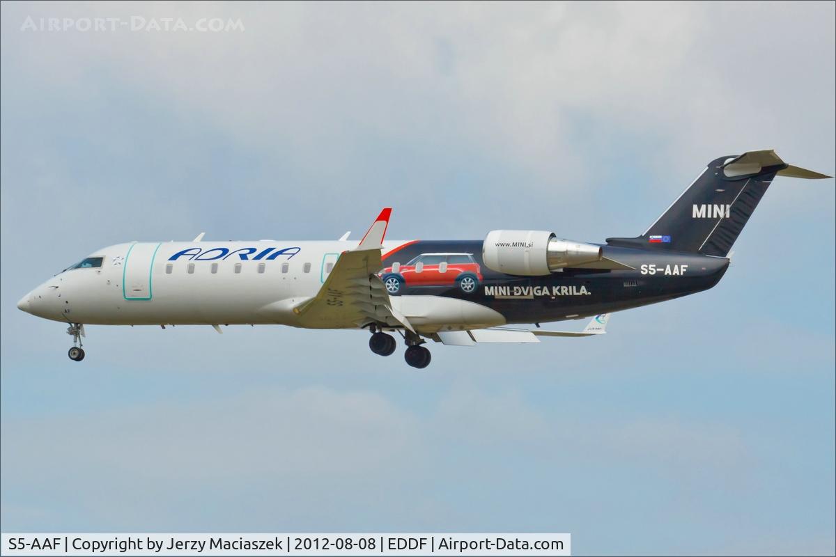 S5-AAF, 1998 Canadair CRJ-200LR (CL-600-2B19) C/N 7272, Canadair CL-600-2B19
