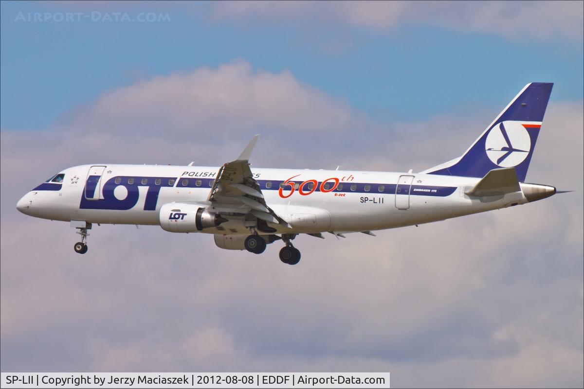 SP-LII, 2009 Embraer 175LR (ERJ-170-200LR) C/N 17000290, Embraer ERJ-175LR