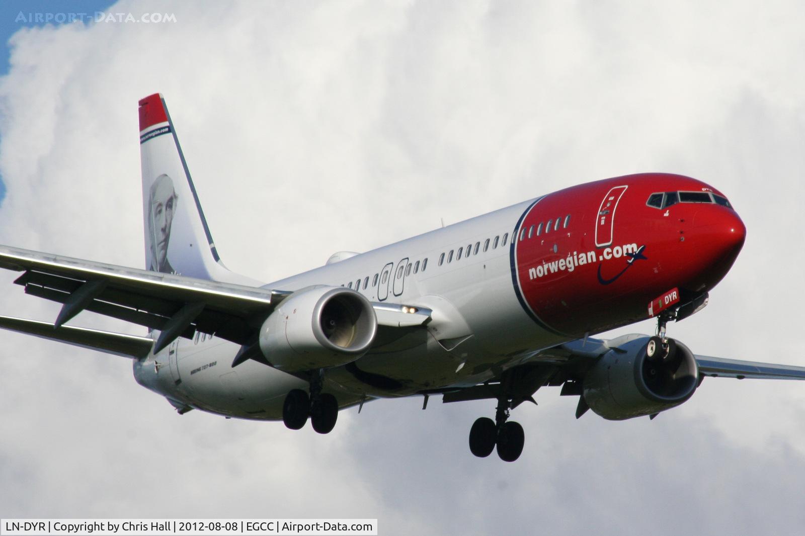 LN-DYR, 2011 Boeing 737-8JP C/N 40870, Norwegian Air Shuttle
