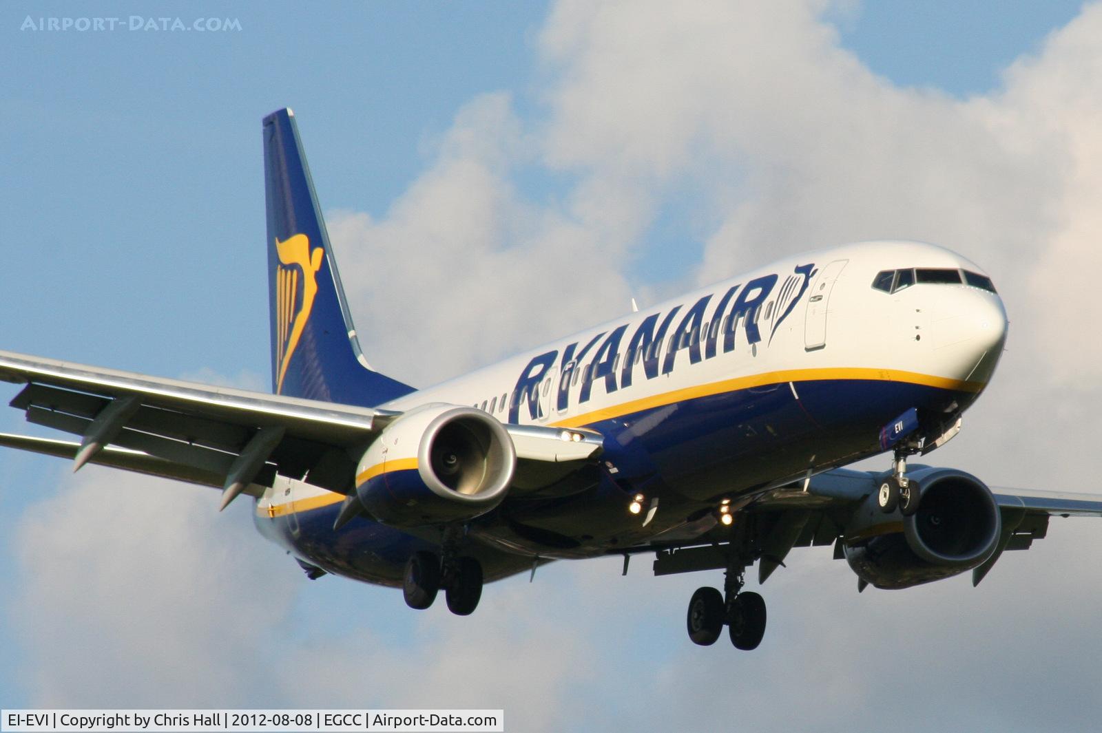 EI-EVI, 2012 Boeing 737-8AS C/N 38502, Ryanair