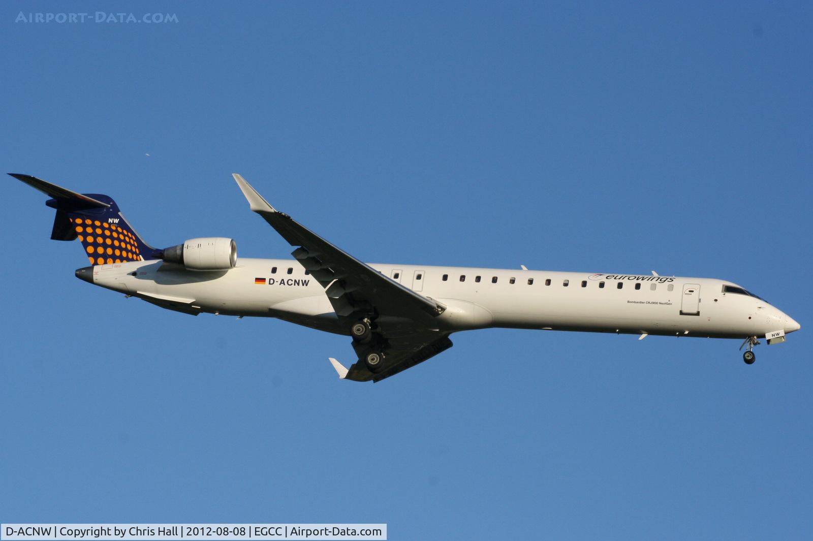 D-ACNW, 2011 Bombardier CRJ-900LR (CL-600-2D24) C/N 15269, Eurowings