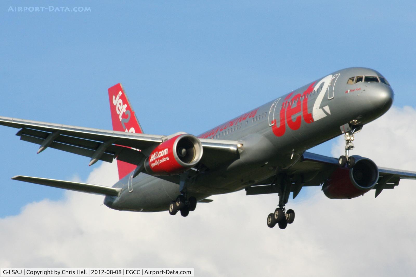 G-LSAJ, 1990 Boeing 757-236 C/N 24793, Jet2