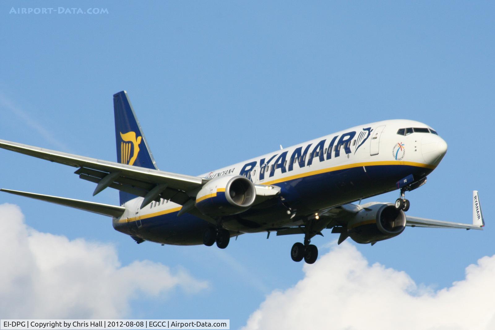 EI-DPG, 2007 Boeing 737-8AS C/N 33607, Ryanair