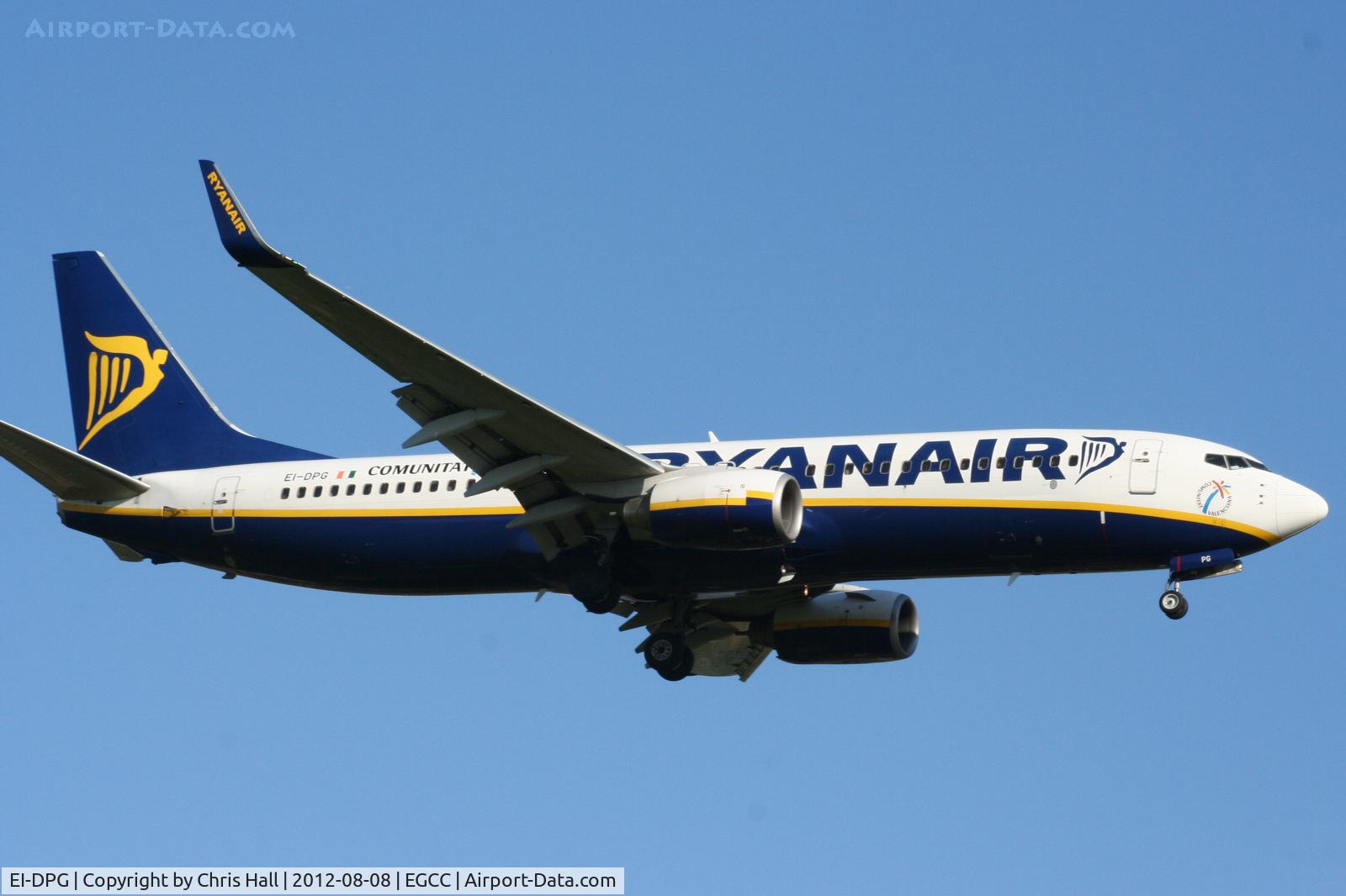 EI-DPG, 2007 Boeing 737-8AS C/N 33607, Ryanair