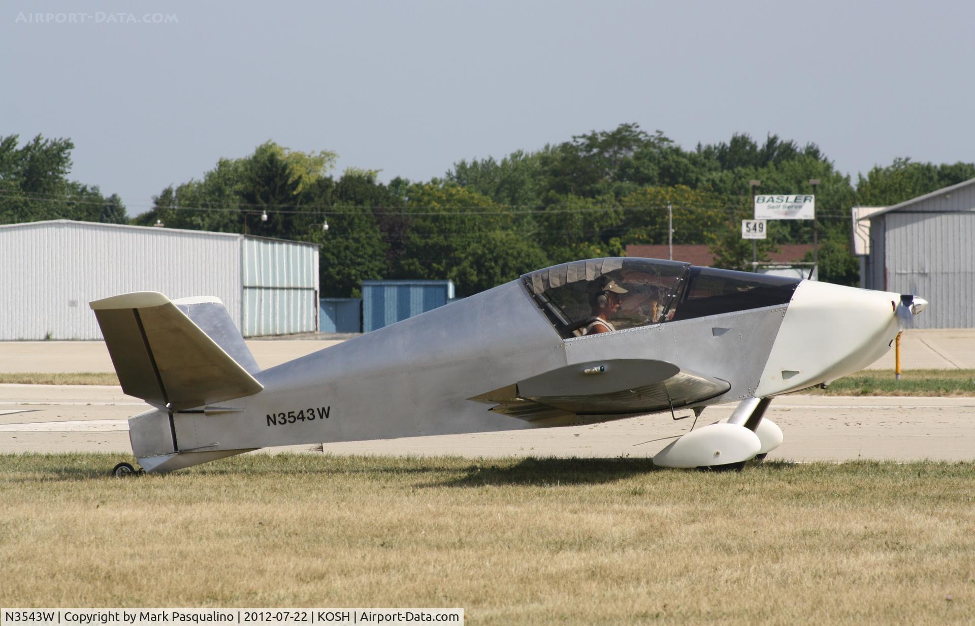 N3543W, Sonex Waiex C/N W0041, Waiex