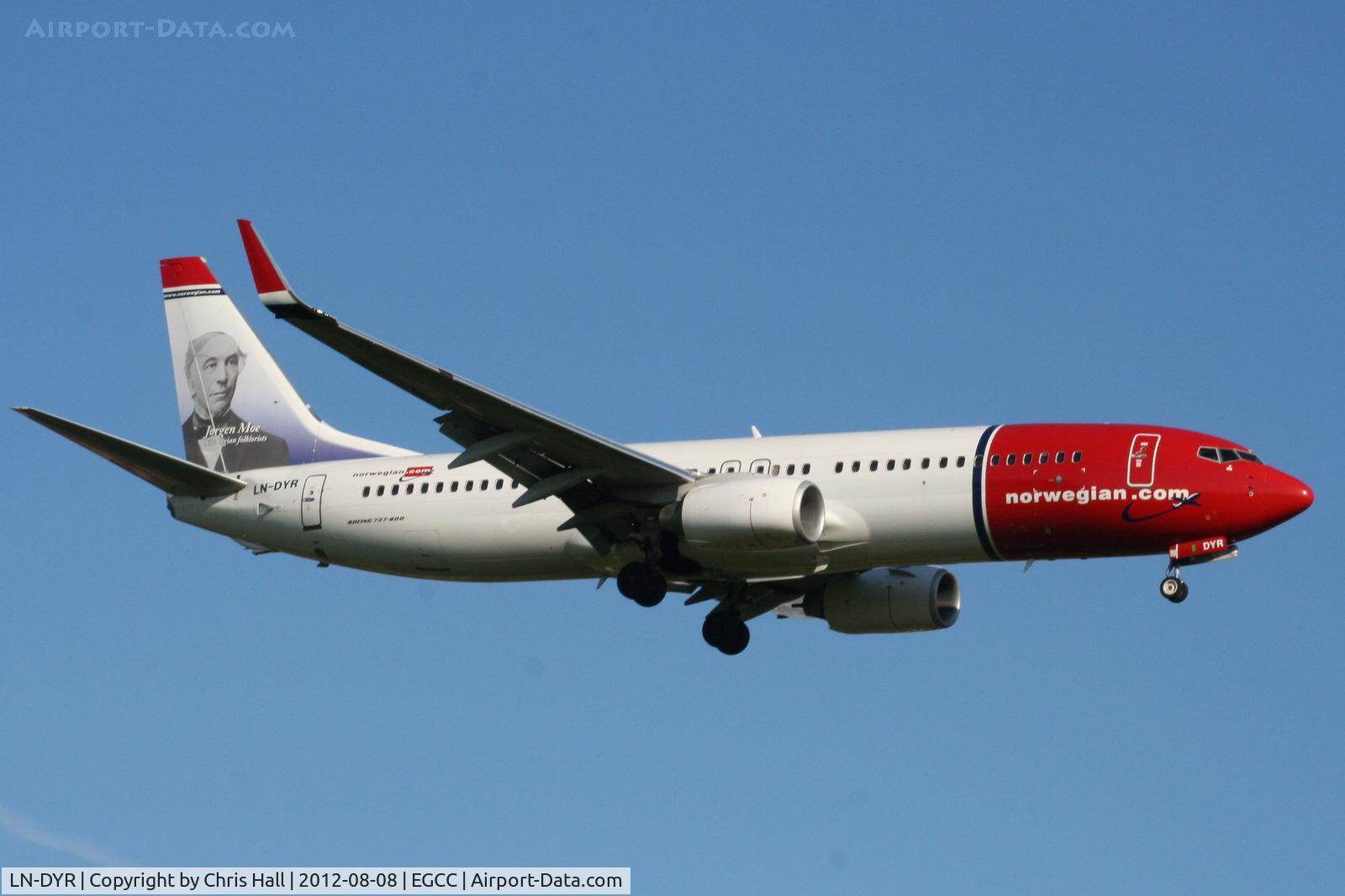 LN-DYR, 2011 Boeing 737-8JP C/N 40870, Norwegian Air Shuttle