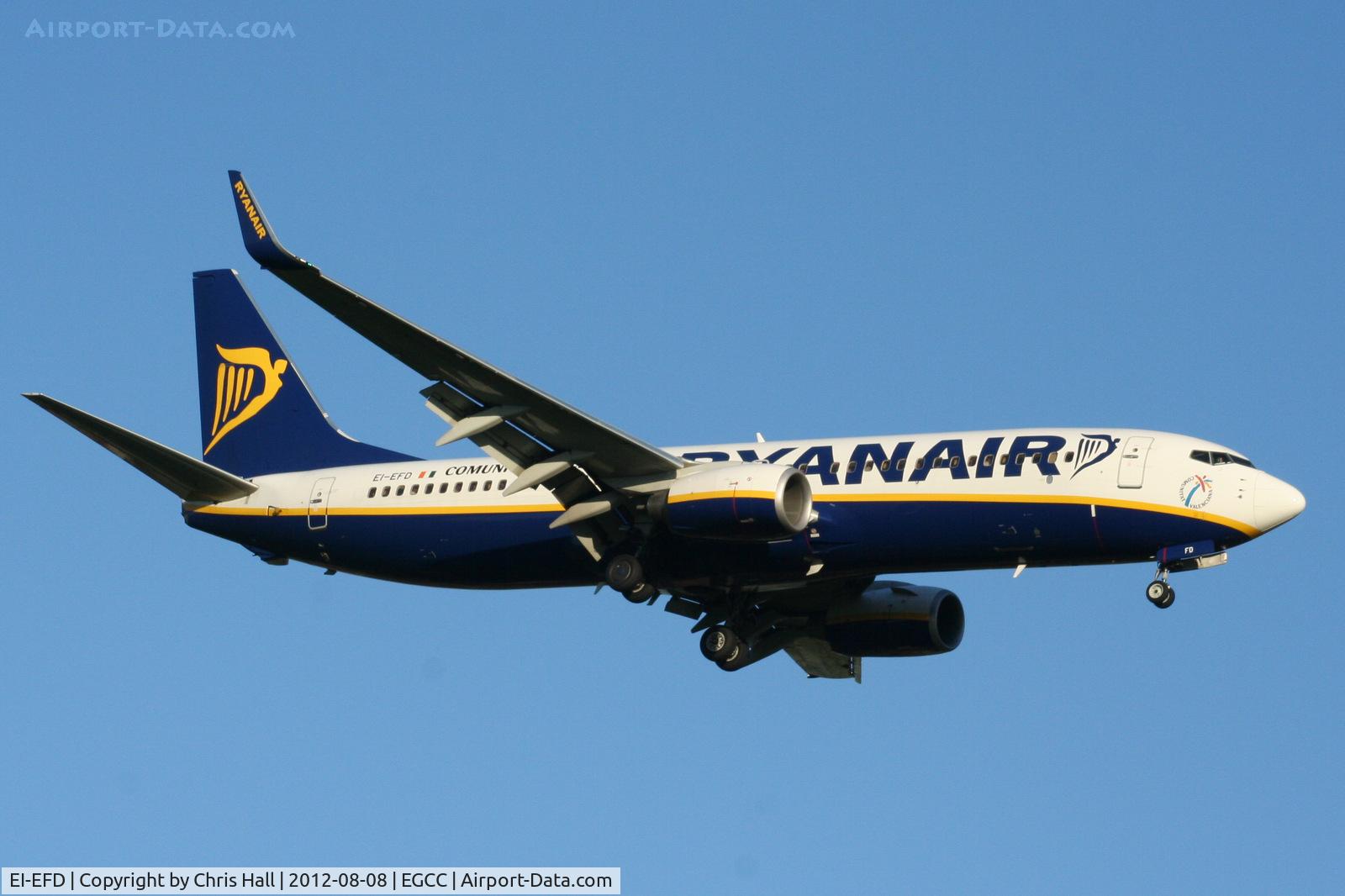 EI-EFD, 2009 Boeing 737-8AS C/N 35011, Ryanair