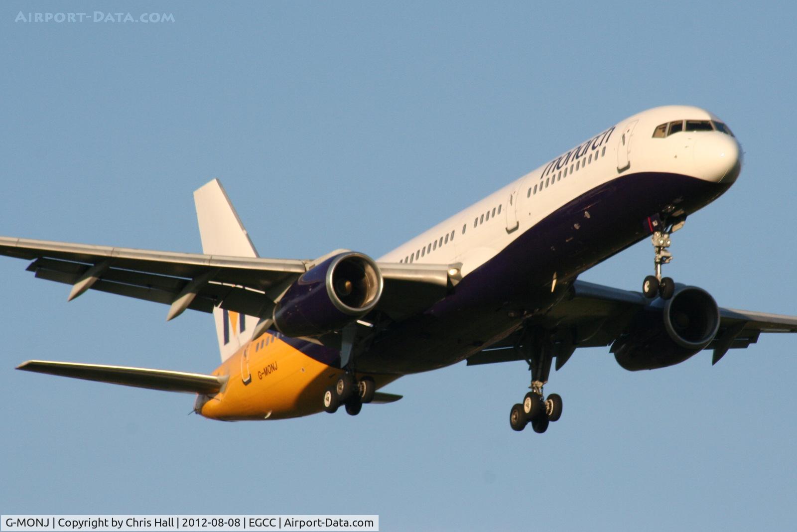 G-MONJ, 1988 Boeing 757-2T7 C/N 24104, Monarch
