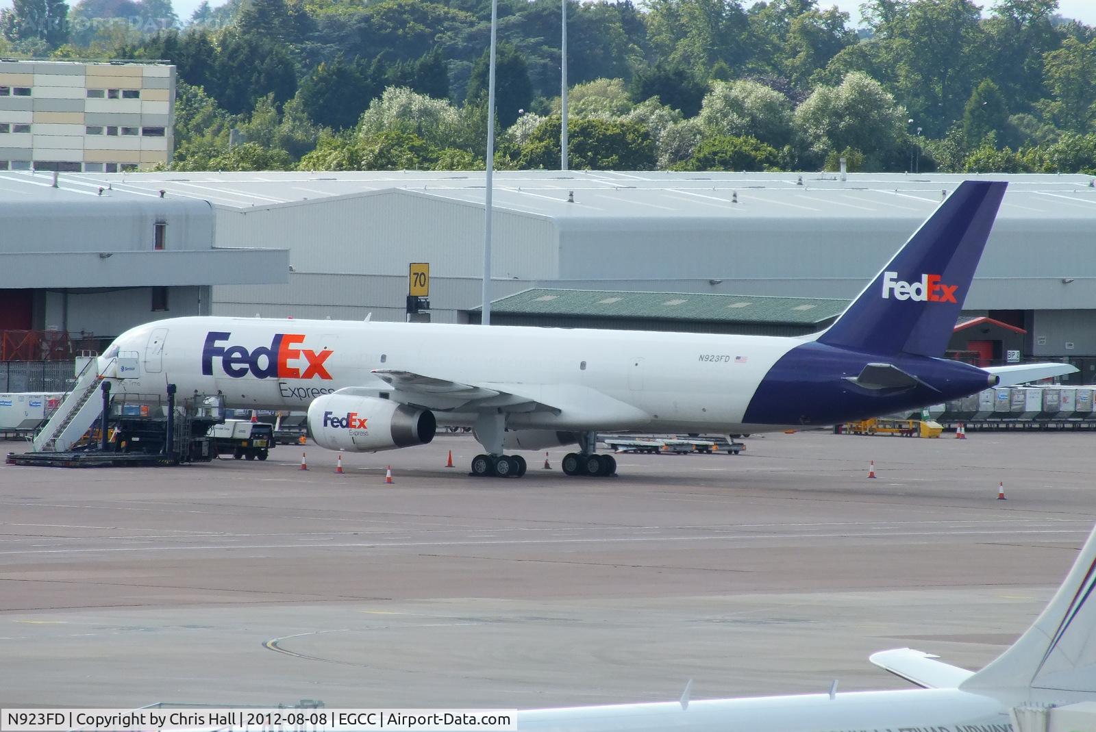 N923FD, 1992 Boeing 757-204 C/N 26266, Federal Express