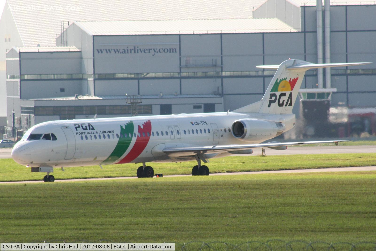 CS-TPA, 1989 Fokker 100 (F-28-0100) C/N 11257, Portugalia