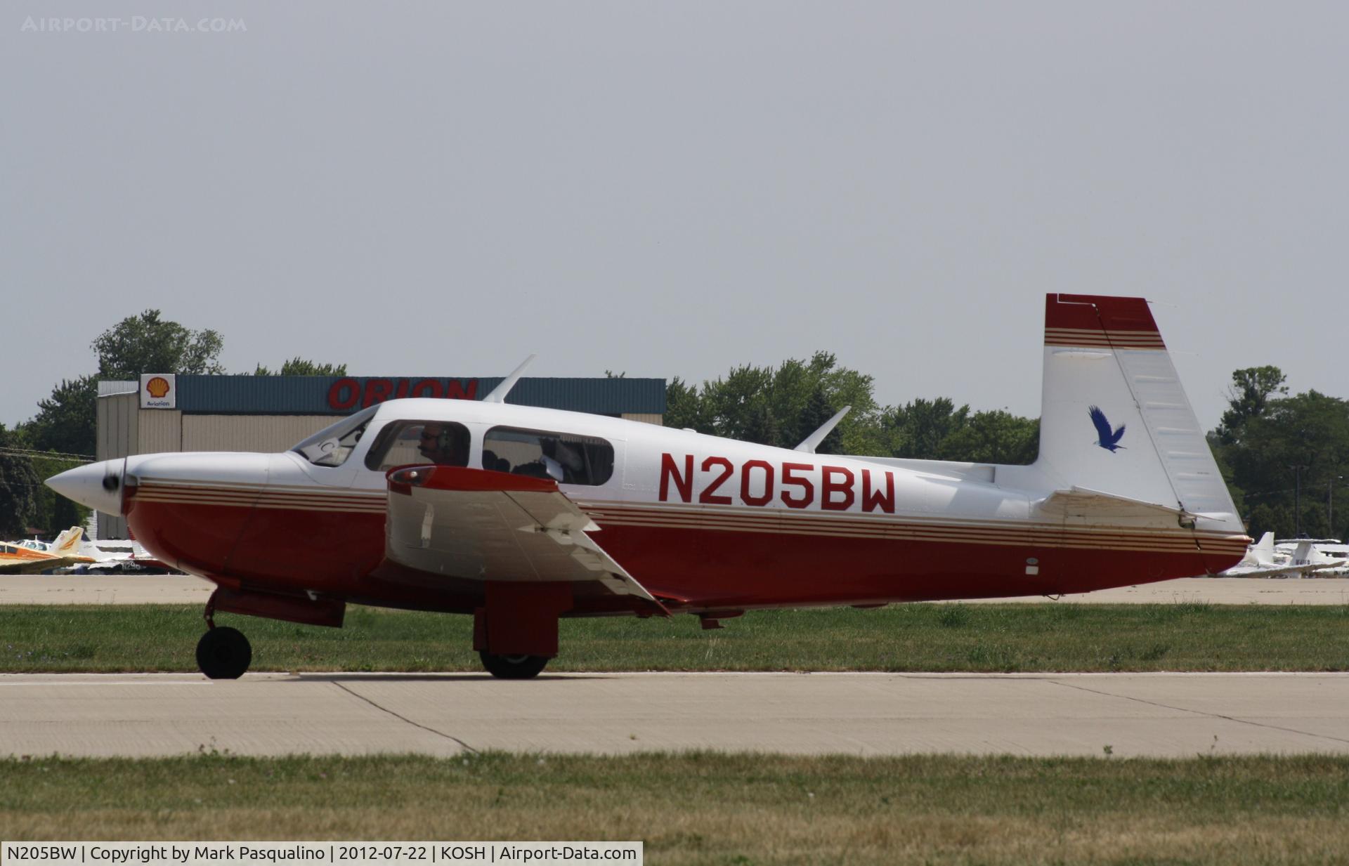 N205BW, Mooney M20J 201 C/N 24-3007, Mooney M20J