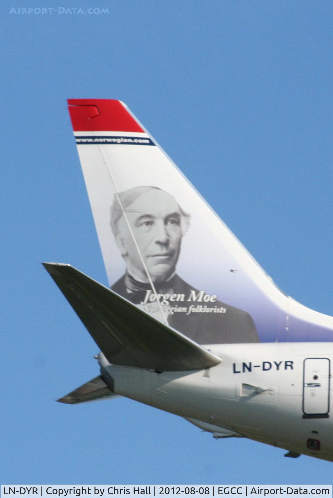 LN-DYR, 2011 Boeing 737-8JP C/N 40870, Norwegian Air Shuttle Boeing 737 featuring Jørgen Engebretsen Moe (22 April 1813 – 27 March 1882) who was a Norwegian folklorist, bishop and author.
