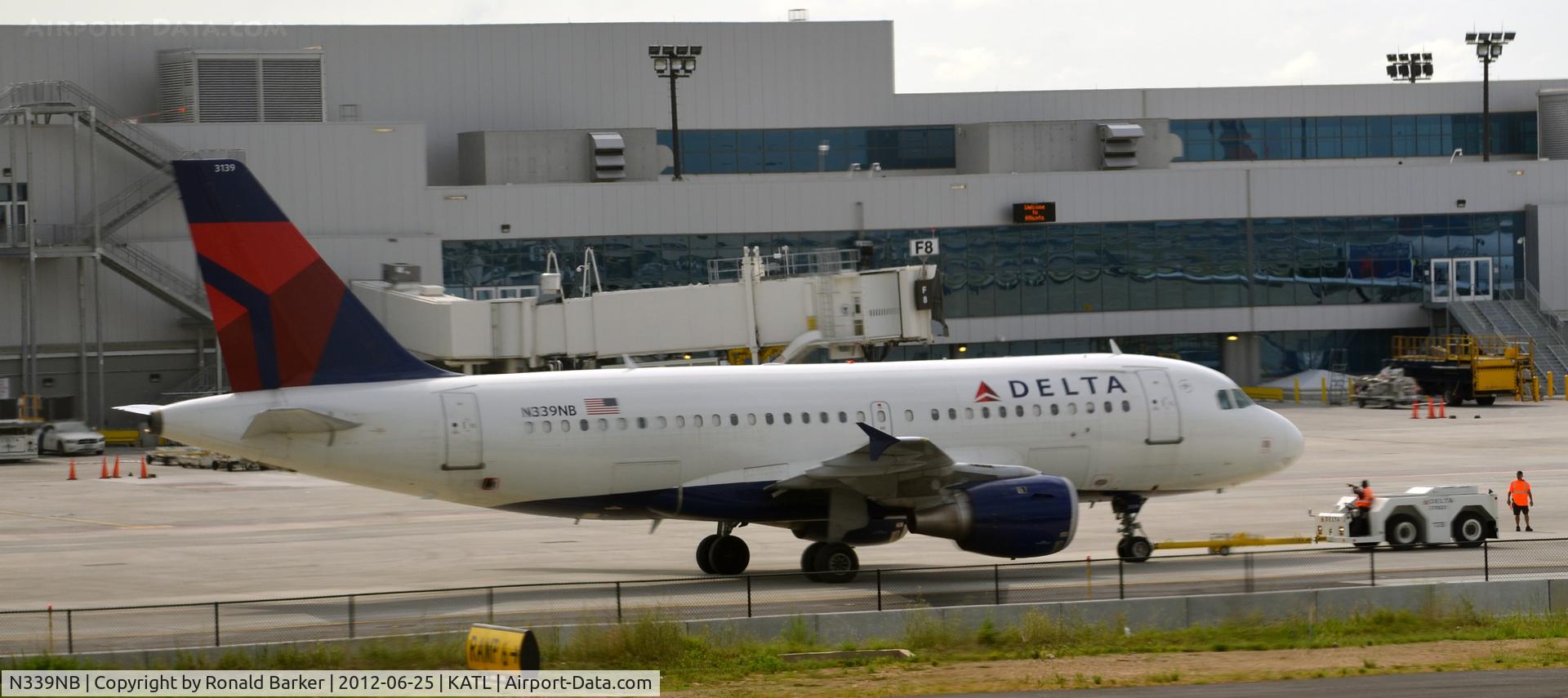 N339NB, 2002 Airbus A319-114 C/N 1709, Atlanta