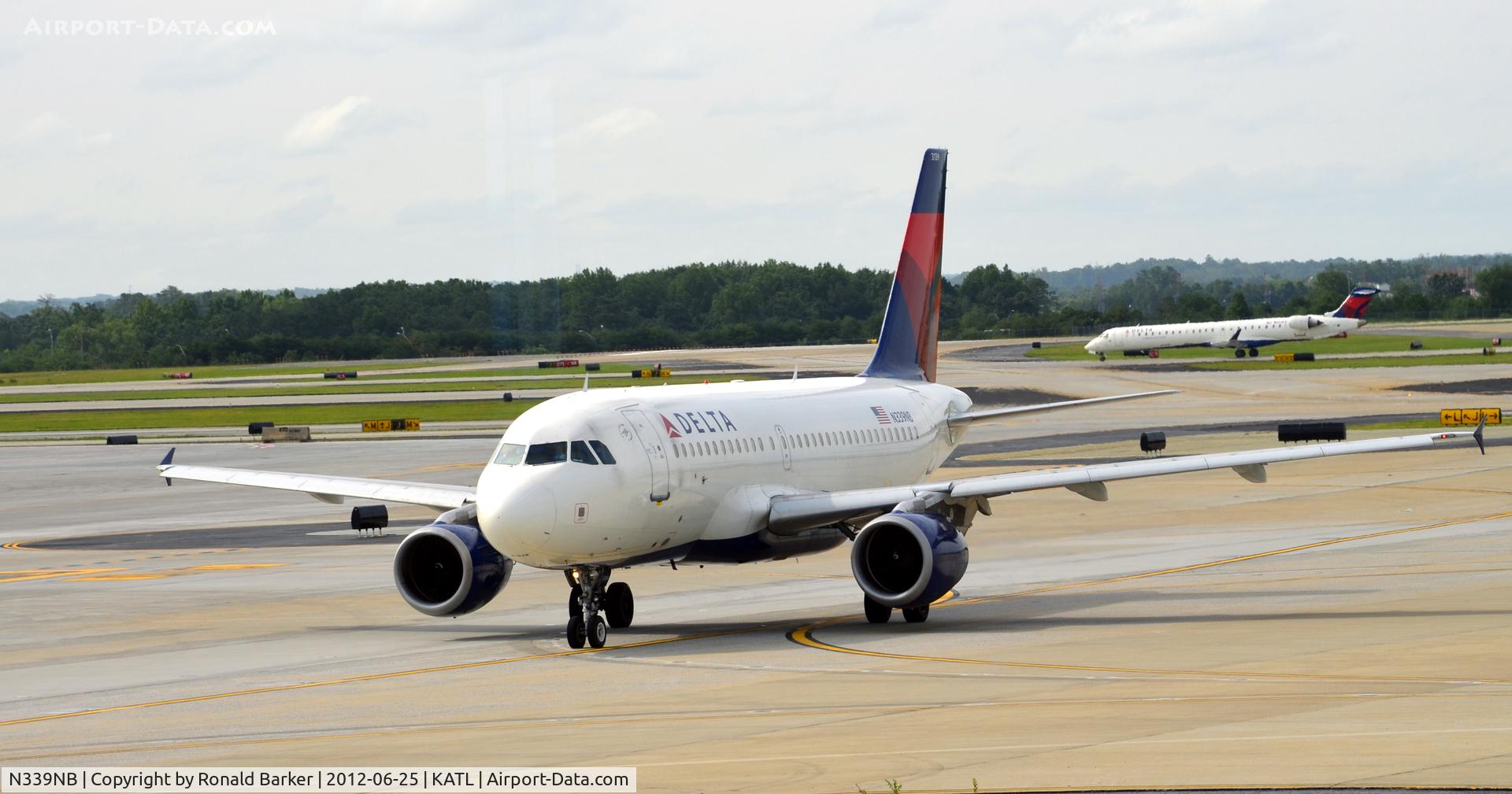 N339NB, 2002 Airbus A319-114 C/N 1709, Atlanta