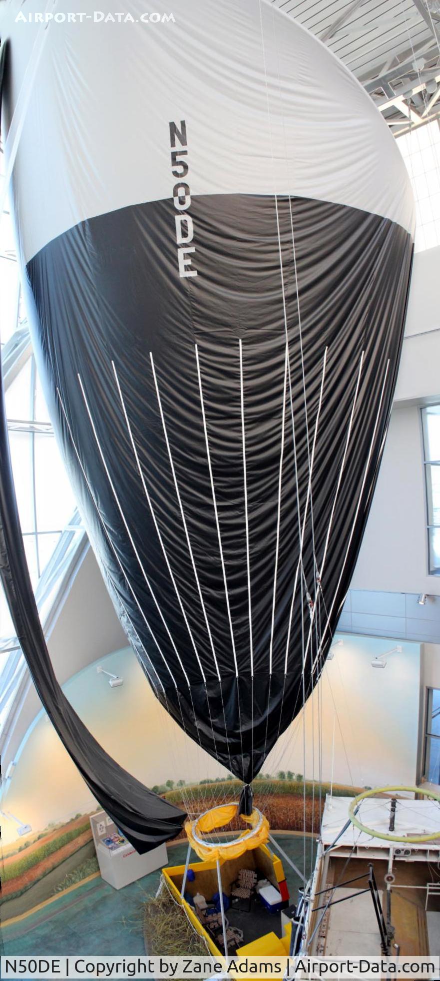 N50DE, Yost Mfg Co GB-55 C/N 108, First Crossing of the Atlantic by Balloon - On display at the Albuquerque Balloon Museum (Replica?)
