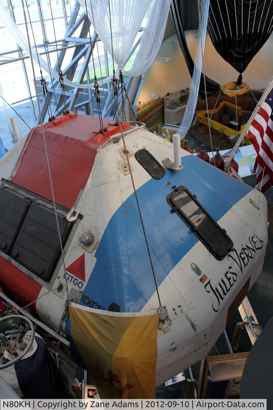 N80KH, 1980 Anderson Maxie L KITTY HAWK C/N 1, At the Albuquerque Balloon Museum

