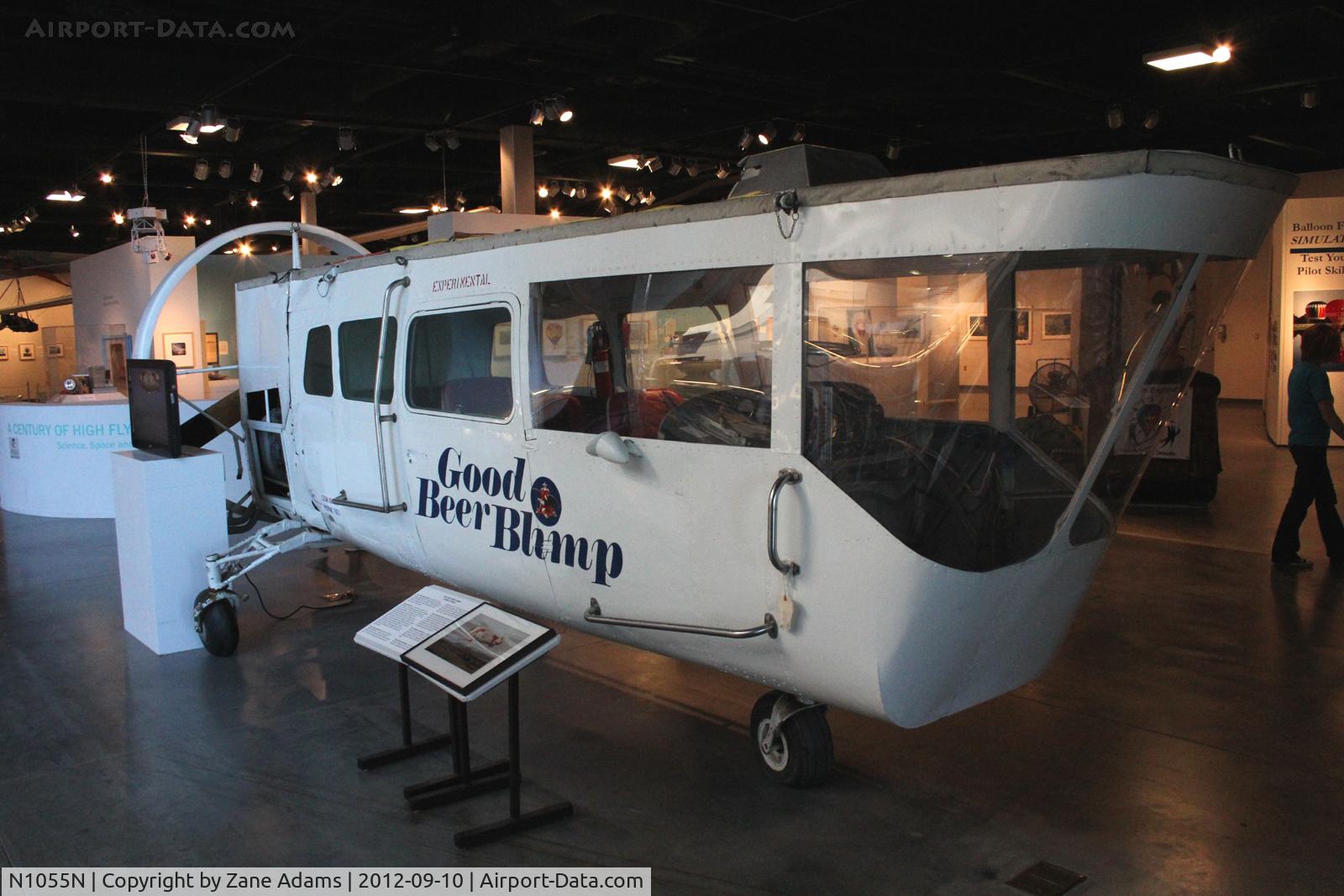 N1055N, 1979 World Balloon Corporation THERMAL AIRSHIP C/N CSA-1, Gondola for a Hot Air Blimp on display At the Albuquerque Balloon Museum