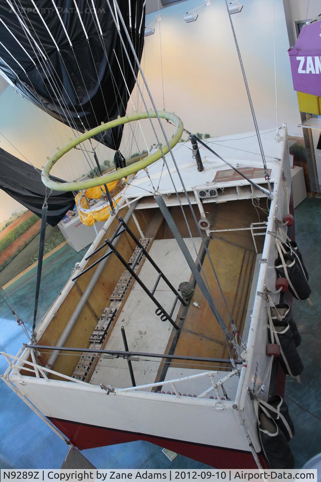 N9289Z, 1976 Yost GB-47 C/N 1, Atlantic attempt from Milbridge, Maine 6 Oct 76; ditched east of the Azores 10 Oct 76 after 2,475 miles.
Albuquerque Balloon Musem