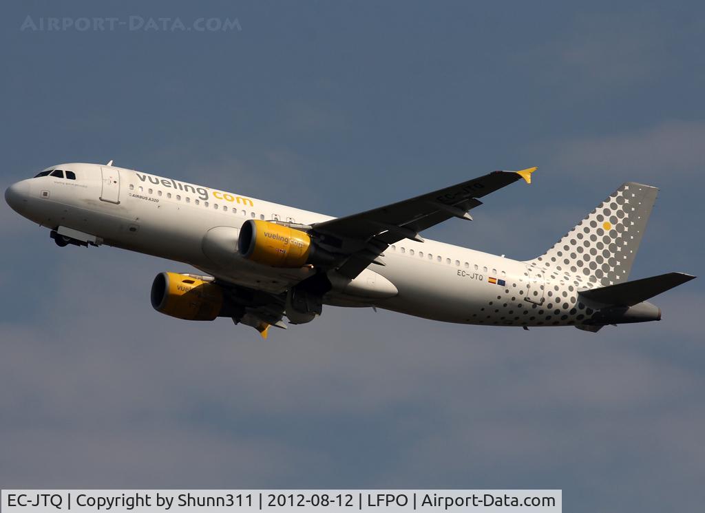 EC-JTQ, 2006 Airbus A320-214 C/N 2794, Taking off from rwy 24