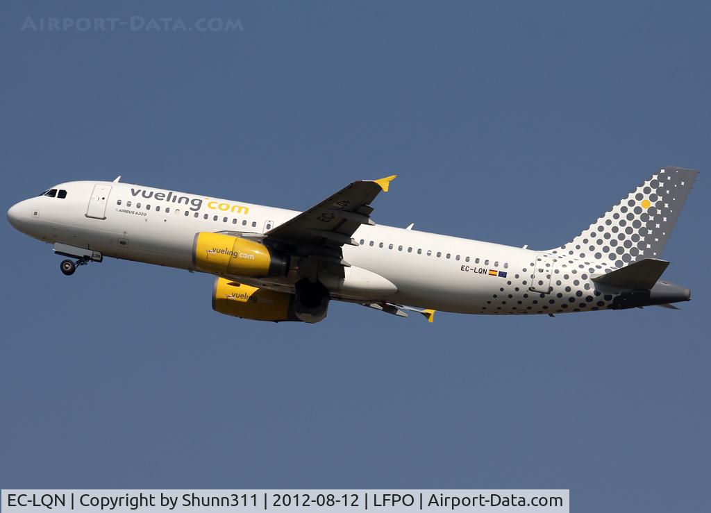 EC-LQN, 2004 Airbus A320-232 C/N 2168, Taking off from rwy 24